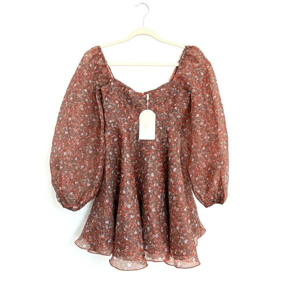 NWT Selkie The Crimson Princess Mini Dress - Picture 10 of 17